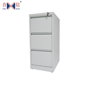 Customized Office Furniture Metal 3 Drawer Mobile <strong>Vertical</strong> Card Box <strong>File</strong> <strong>Cabinet</strong> - Product Image 2