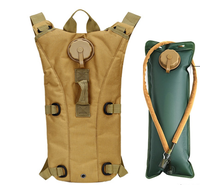 Tactique Hydraction Sac À Dos Camouflage Vintage Style Réfléchissant Durable Polyester PU PVC Anti-vol Camping Randonnée