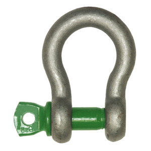 Silver 304 Stainless Steel European Style M5 Anchor Shackle Bow Rigging With <b>Pin</b> Clevis Ring for Heavy Industry and Mining Shack - Product Image 4