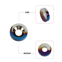 Kit de vis universelles en aluminium JDM pour fixation de capot, pare-chocs, plaque d'immatriculation et compartiment moteur de voiture