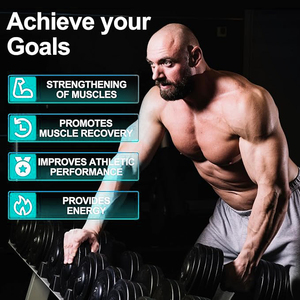 Wxw Creatine gummies เพิ่มความเร็วในการเจริญเติบโตของกล้ามเนื้อ creatin carnauba WAX Creatine monohydrate protein Gummy - Product Image 3