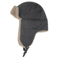Premium Fur Ushanka Bomber Russian Winter Caps Transpirable Impermeable Unisex Aviator Ear Flaps Trooper Hat Warm Ear Cover Pilot