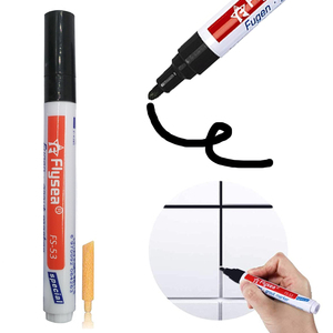 Rotulador <span class=keywords><strong>para</strong></span> Juntas de Cerámica Blanco, Ideal <span class=keywords><strong>para</strong></span> Restaurar Juntas y <span class=keywords><strong>Azulejos</strong></span>, Rotulador Permanente - Product Image 1