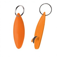 Décapsuleur de bouteille de bière en plastique ABS SOOBO BOC139A, design planche de surf, porte-clés