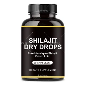 OEM Ashwagandha And Shilajit Dry Drops Shilajit Capsule