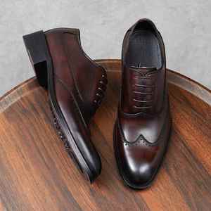 Zapatos Ejecutivos de Moda Personalizados, Duraderos y Resistentes a la Corrosión para Ocasiones Formales y Sociales, Zapatos de Cuero para Hombre - Product Image 3