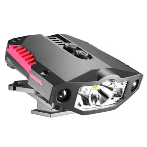 IPXIPX6 Kappe Licht Sensor Scheinwerfer multifunktional Nacht Angeln Hut Clip Lampe Notfall wiederaufladbare Led Fahrradleuchten