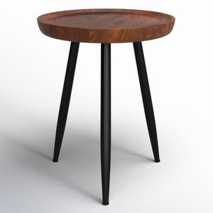 Tables d'appoint contemporaines sur mesure vendues en usine pour les salons, les chambres à coucher, les hôtels, en bois et en métal - Product Image 5