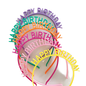 Diademas de Plástico Coloridas y Divertidas DAMAI para Cumpleaños, Accesorios para el Cabello para Niñas, Ideales para Fiestas y Cabinas de Fotos - Product Image 1