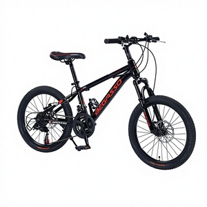 Vélo de montagne pour enfants de <span class=keywords><strong>20</strong></span> <span class=keywords><strong>pouces</strong></span> - Vélo d'extérieur pour garçons à <span class=keywords><strong>vitesse</strong></span> variable <span class=keywords><strong>avec</strong></span> amortisseurs et freins à disque - Product Image 1