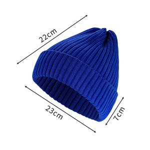 <b>Classic</b> Ribbed Winter Watch Cap Cuffed Beanie for Cold Weather Outdoor Activities and Everyday Wear - Product Image 3