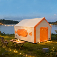 Tente gonflable de luxe haute pression en Drop Stitch, imperméable, pour camping et resort