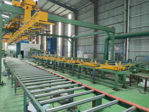 Línea de Producción de Paneles Sándwich PU PUR PIR, Línea de Producción de Paneles Seccionales para Puertas de Garaje con Protección para Dedos, Línea de Producción de Paneles Sándwich de Espuma PU - Product Image 5