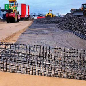 15kN 20kN 30kN 40kN PP geomalla biaxial para entrada y vía férrea carretera construcción río orilla protección - Product Image 4