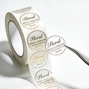 Etiquetas <span class=keywords><strong>Transparentes</strong></span> Redondas al por Mayor, <span class=keywords><strong>Personalizadas</strong></span>, Adhesivos <span class=keywords><strong>Transparentes</strong></span> Personalizados en Rollo, Adhesivos con Logotipo para Empaquetado - Product Image 5