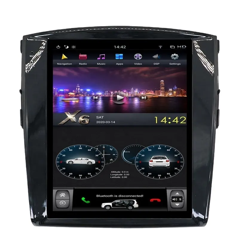 12.1'' Vertical Screen 4+32GB Android Car Multimedia Player Radio GPS Navigation for Mitsubishi Pajero Sport V97 V93 Rockford