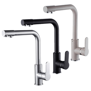 Grifo Mezclador de Cocina Monomando de 3 Vías con Filtro Purificador de Agua Fría y Caliente AT8808 - Product Image 3