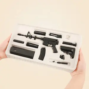 Factory Supply Miniature Metal Toy Gun Customization Detachable Model Sniper Rifle