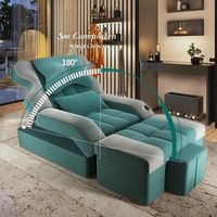 Fauteuil de Spa Moderne en Velours pour Pédicure, Manucure, Massages Électriques, Canapé, Bain de Pieds, Sauna, Salon, Chambre à Coucher - Vente en Gros