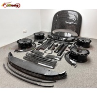 Kit de carrosserie en fibre de carbone forgée de style MSY pour Range Rover Vogue 2024 capot capot pare-chocs lèvre garde-boue