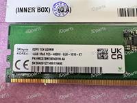 Mémoire RAM DDR5 ECC 4800 MHz pour ordinateur portable/de bureau, 16 Go, dissipateur thermique noir/blanc, garantie 1 an, Hynix