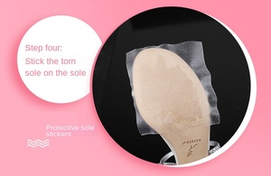 Protector de Suela Antideslizante de PVC Resistente al Desgaste para Tacones Altos - Product Image 6