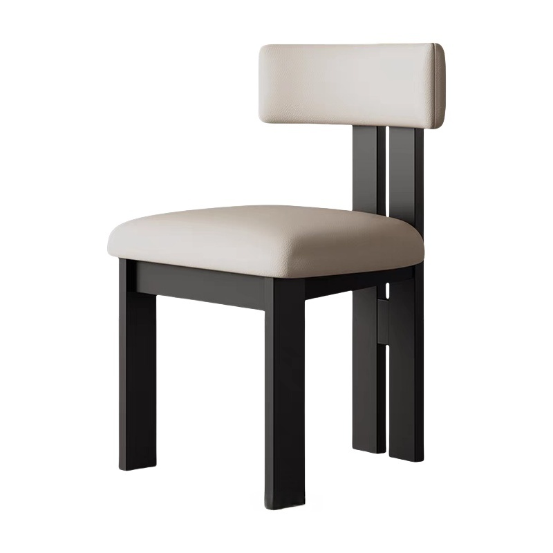 Cornice nera + pelle kaki