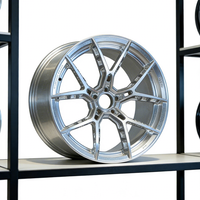 Nuevas Llantas de Aleación de Aluminio Forjado de 18-22 Pulgadas 5x112/5x114.3/5x120, Diseño Cóncavo Personalizado, 1 Año de Garantía para Mercedes y Audi