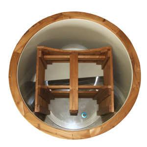 Venta caliente Thermo Pine Cold Plunge Pool <span class=keywords><strong>con</strong></span> revestimiento de PP para uso en exteriores - Product Image 6