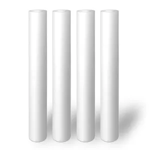 10-40 Inch Melt Blown PP Spun Filter 65mm Polypropylene Sediment Water Filter Parts for Household RO Security Filtration