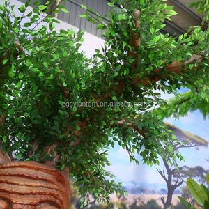 Arbre animatronique parlant de haute qualité, 5 m, résistant aux intempéries, pour intérieur/extérieur, centre commercial, parc à thème, décor personnalisable (bouche/yeux) - Product Image 5