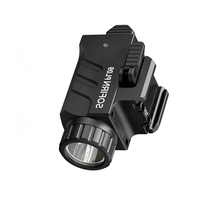 Support de casque Top Design X300u avec lumière LED nocturne pour utilisation nocturne, mini lampe torche compacte haute puissance, lampe tactique