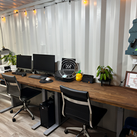Bureau Conteneur Portable Personnalisé 20ft 8ft 10ft – Solution de Bureau Modulaire Préfabriqué de Petite Taille pour Chantier – Bureau Conteneur Maritime