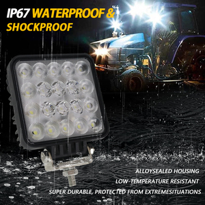 <span class=keywords><strong>60W</strong></span> 4-Inch IP67 Làm Việc Ánh Sáng Với 20 Đèn Hạt Pod Chiếu Sáng Cho Xe Tải Và Off-Road Xe 12-36V Xe Ánh Sáng Phụ Kiện - Product Image 5