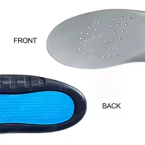 Semelles orthopédiques de sport en PU avec amorti, soutien de la voûte plantaire pour pieds plats - Product Image 2