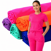 Tissu tricoté en nylon mat, hautement élastique, respirant et absorbant la transpiration pour maillots de bain 177