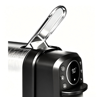 Machine à café à capsules 20 bars compatible avec les dosettes, réservoir d'eau amovible de 700 ml, distributeur d'eau chaude avec température réglable