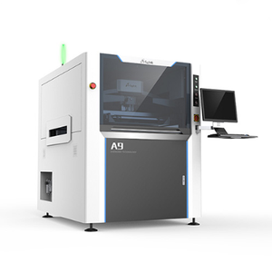 מדפסת סטנסיל אוטומטית להרכבת מעגלים מודפסים (<span class=keywords><strong>PCB</strong></span>) עם דיוק גבוה של 0.02 מ\\\"מ, שני ראשי הדפסה ממונעים עצמאיים, HONREAL - Product Image 3