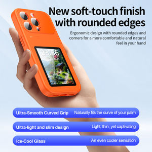 Coque de protection intelligente antichoc en TPU et PC pour <span class=keywords><strong>iPhone</strong></span> 14 13 Plus Pro Max avec projection d'écran, personnalisable en gros - Product Image 5