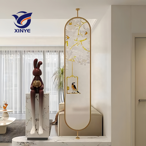 Manufacturer Design Rotatable Stainless Steel Frame Partition Metal <strong>Screen</strong> <strong>Room</strong> <strong>Divider</strong> Privacy Freestanding Waterproof - Product Image 5