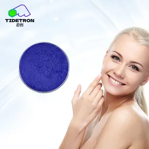 Уход за кожей медь Tripeptide-1 порошок CAS никакой. 89030-95-5 GHK-CU синий медь Пептид