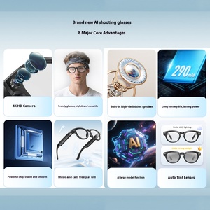 AIスマートグラス リアルタイム翻訳 写真撮影 800W HDカメラ カスタマイズ可能 - Product Image 5