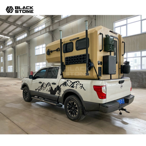 Camping Pickup 4x4 Karavan modulaire intégrée Campers Popup Truck Bed Slide Camper With <span class=keywords><strong>Alu</strong></span> <span class=keywords><strong>Cab</strong></span> - Product Image 2