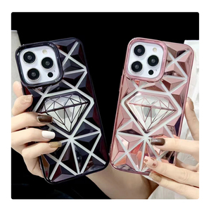 Funda para <span class=keywords><strong>iPhone</strong></span> 14 <span class=keywords><strong>Pro</strong></span> <span class=keywords><strong>Max</strong></span> <span class=keywords><strong>de</strong></span> Luxo, funda trasera transparente suave 15 13 12 <span class=keywords><strong>11</strong></span> XS <span class=keywords><strong>Max</strong></span> XR, funda trasera transparente <span class=keywords><strong>de</strong></span> silicona TPU, funda chapada - Product Image 1