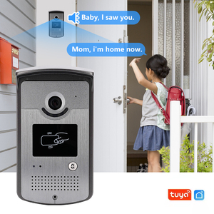 Vente flash : Interphone vidéo filaire avec écran tactile de 7 pouces, 1080p, interphone vidéo avec caméra AHD pour villa et maison - Product Image 2