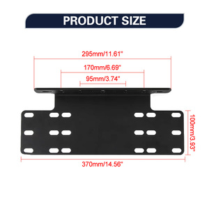 Đảm Bảo Chất Lượng New <span class=keywords><strong>LED</strong></span> Ánh Sáng Khung Tấm Giấy Phép Chủ Cho Xe Ô Tô Và Xe Tải Với <span class=keywords><strong>LED</strong></span> Thanh Giấy Phép Tấm Khung - Product Image 2