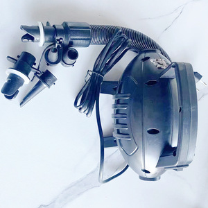 Air <b>Pump</b> Electric Inflatable Boat Yoga Mat Air Mattress Rubber Boat Valve <b>Adapter</b> Black Plastic - Product Image 1