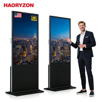 HAORYZON OEM ODM 86 88 pouces Afficheur publicitaire extérieur Lecteur publicitaire 4K Écran tactile Affichage LCD Machine publicitaire