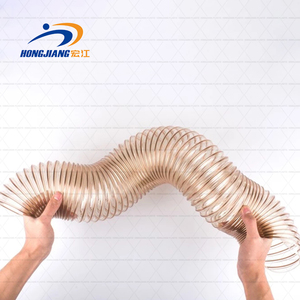 <span class=keywords><strong>Tuyau</strong></span> de ventilation <span class=keywords><strong>souple</strong></span> en PU renforcé de fil d'acier de haute qualité, de qualité <span class=keywords><strong>alimentaire</strong></span>, pour sécheuse, plage de température de -40 à +90°C, résistant aux produits chimiques - Product Image 3