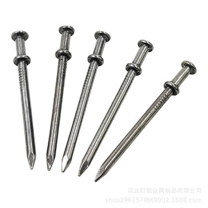 Clous en acier au carbone de haute qualité, zingués, forme ovale, 15-160 mm, emballage en boîte - Product Image 5